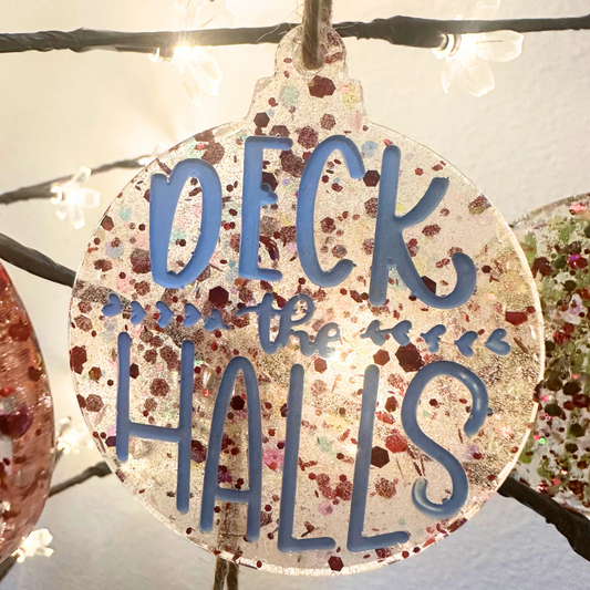 CHRISTMAS RESIN ORNAMENTS