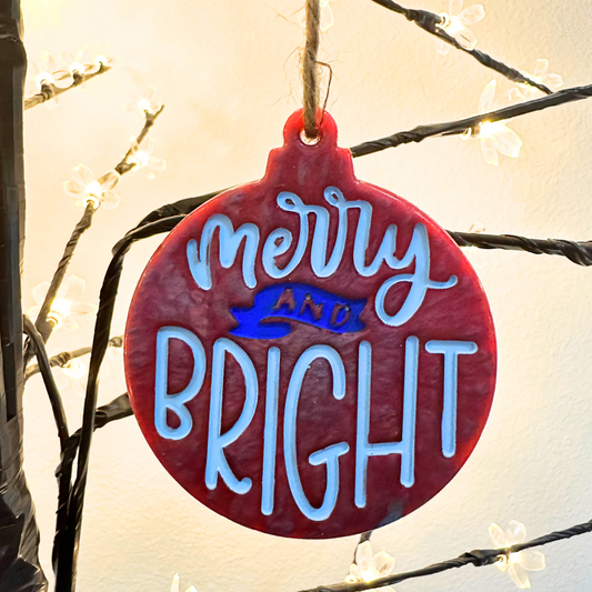 CHRISTMAS RESIN ORNAMENTS