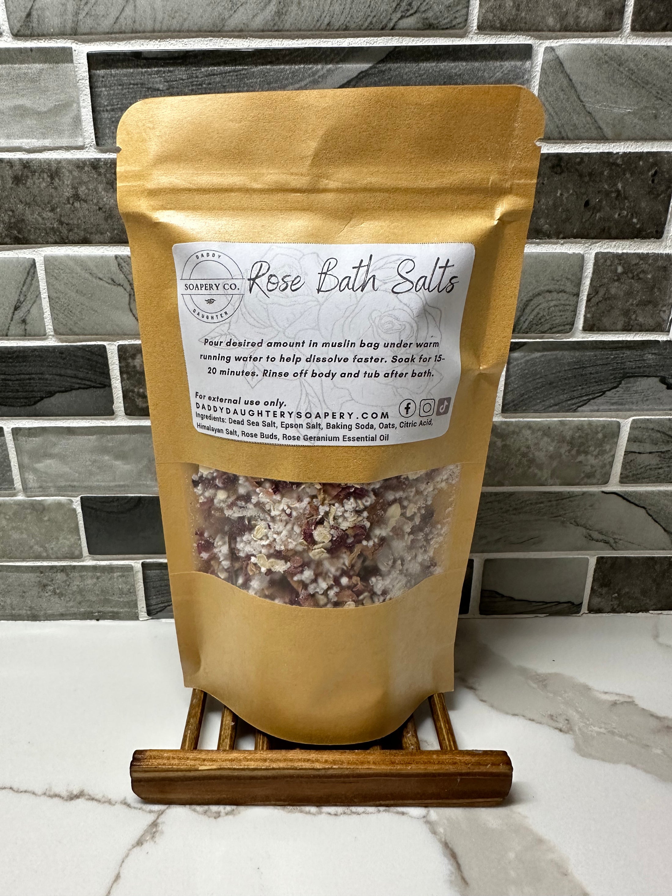 ROSE BATH SALTS