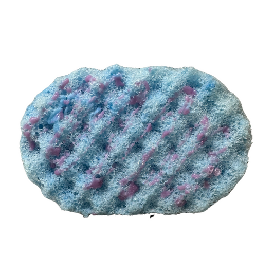 EXFOLIATING SOAP SPONGE (Black Raspberry Vanilla)