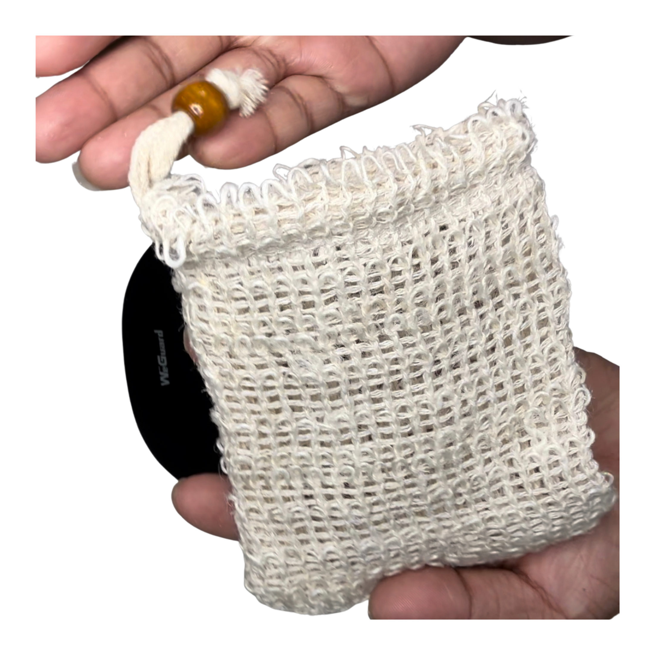 NATURAL RAMIE SISAL SOAP SAVER BAG